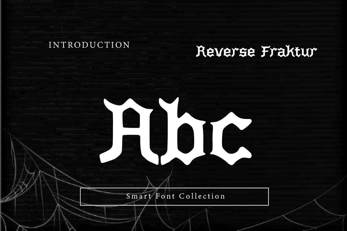 Reverse Fraktur, a Blackletter Font by Wow Magic (Photo 2 of 3)