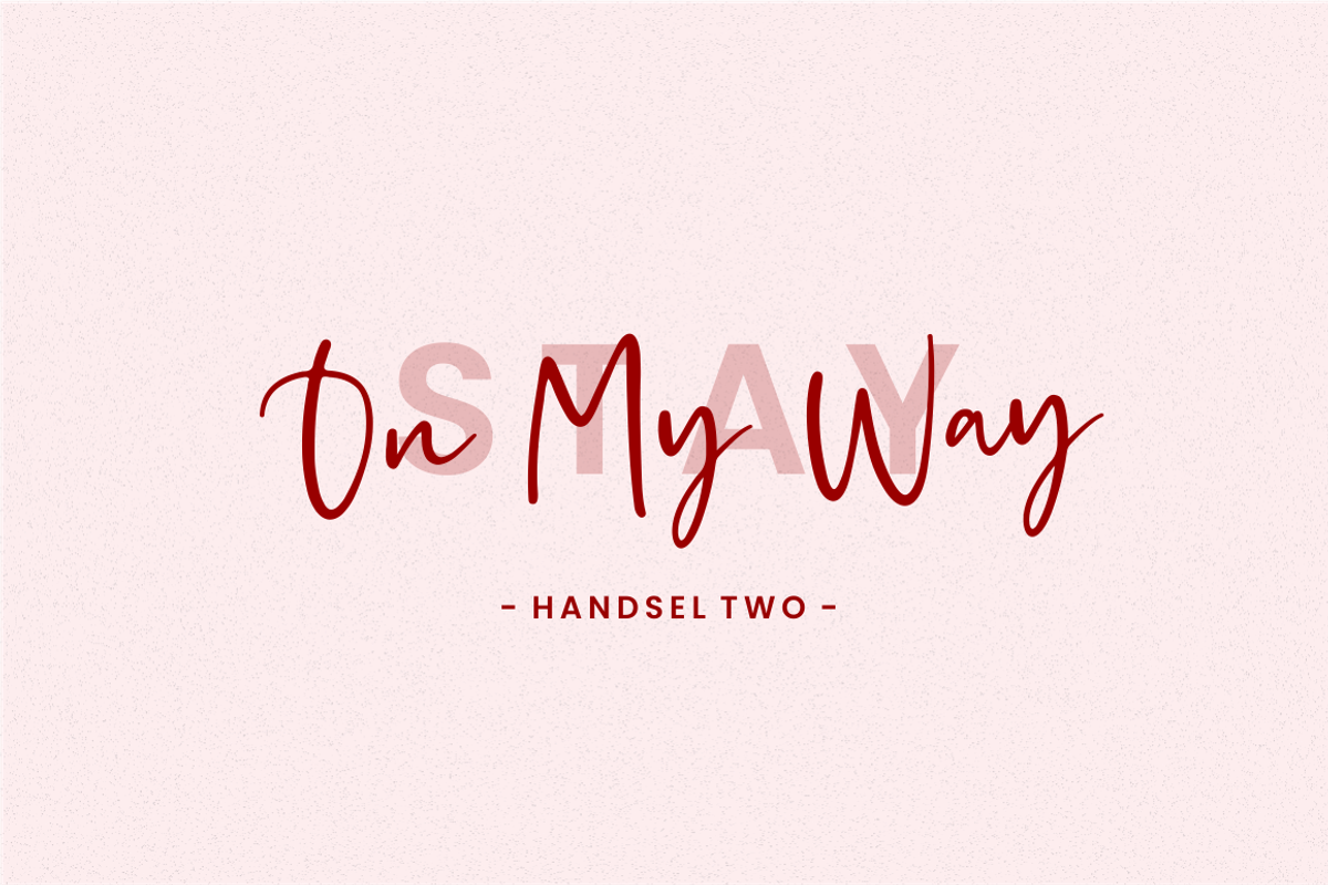 Handsel - Handwritten Font preview 4