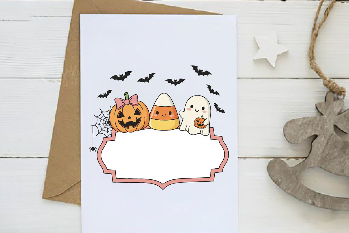 Personalized Kids Halloween Girl PNG, an Illustration by Dream Creation (Photo 4 of 5)