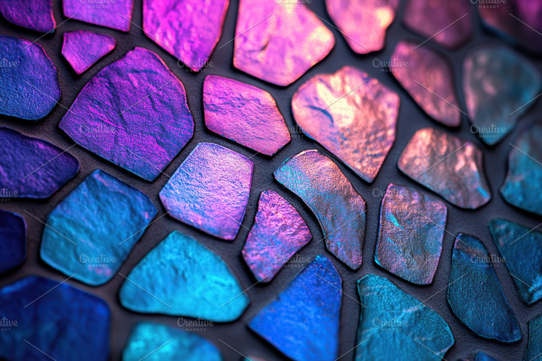 Little pieces of colorful mosaics, a Wallpaper Photo by AlyaAnd
