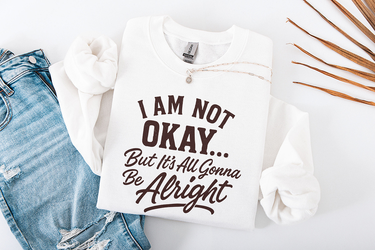I Am Not Okay But It’s All Gonna Be, an Illustration by SharpMarketplace (Photo 4 of 9)