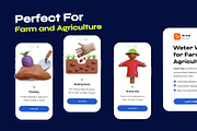 Farm and Agriculture 3D Icon Pack, a Food & Drink 3D Model by orenjidesign (Thumbnail 3 of 8)