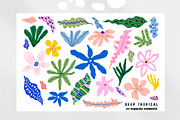 DEEP TROPICAL floral collection, a Texture Graphic by solmariart (Thumbnail 5 of 8)