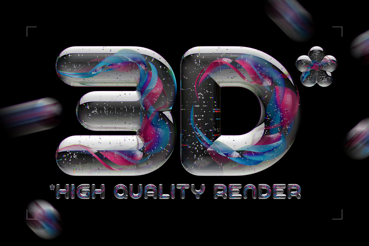 Glass Marbles — Color Bitmap Font, a Symbol Font by Gleb Guralnyk (Photo 3 of 4)