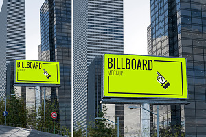 Urban Billboard Mockup, an Advertising Mockup by McLittle Stock