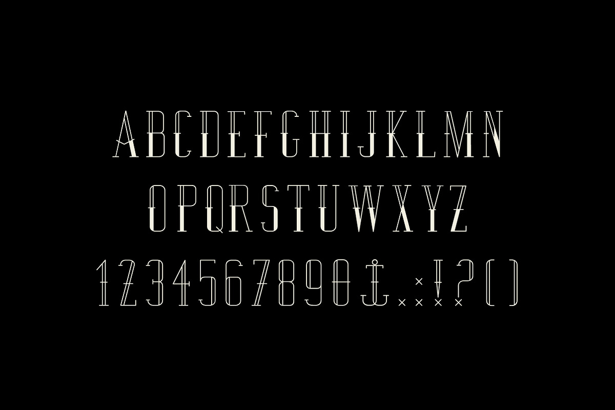 JUSTUS Regular & Condensed preview 4