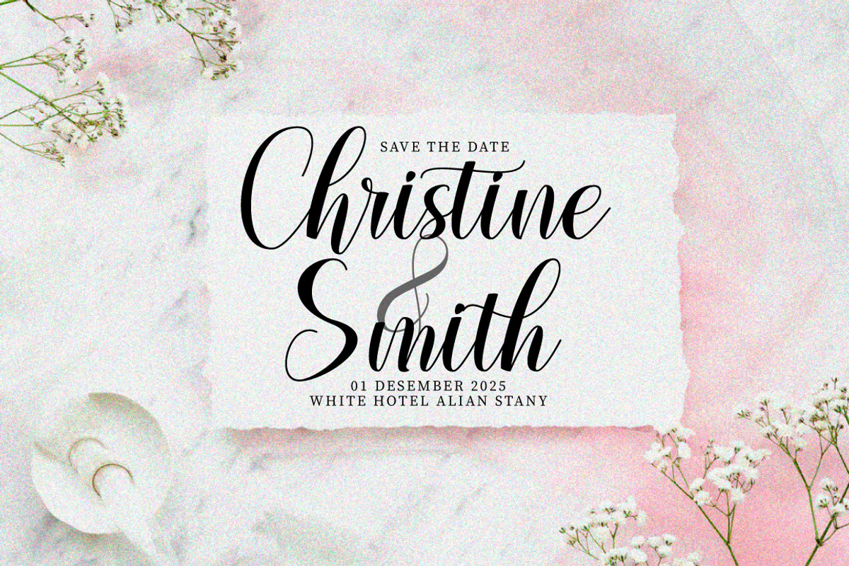 Monika Calligraphy Font, a Script Font by Cut Story (Photo 4 of 11)
