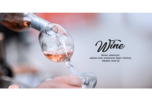 Wine glass eps  banner vector 046 featuring occupation, woman, and young