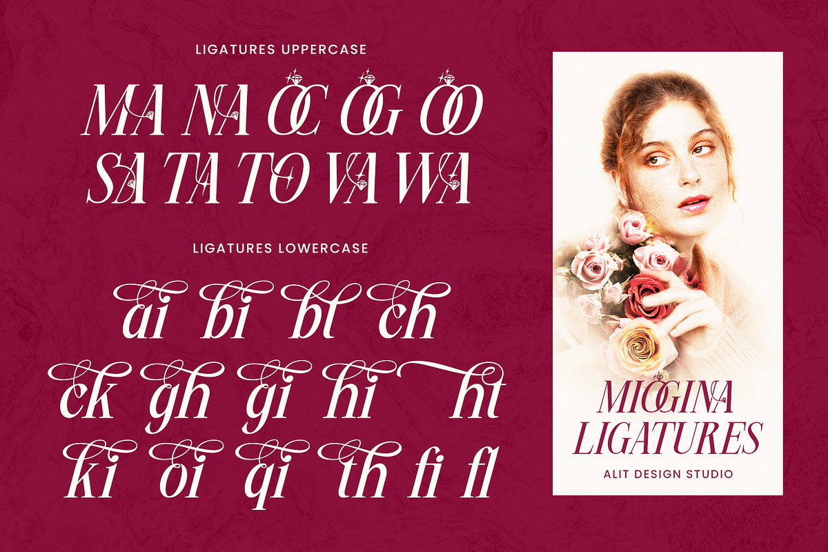 Miogina Typeface, a Serif Font by alit design (Photo 15 of 17)