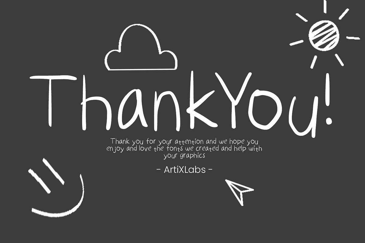 Lulbia Handwritten Quirky Font, a Handwritten Font by ArtiXLabs (Photo 10 of 10)