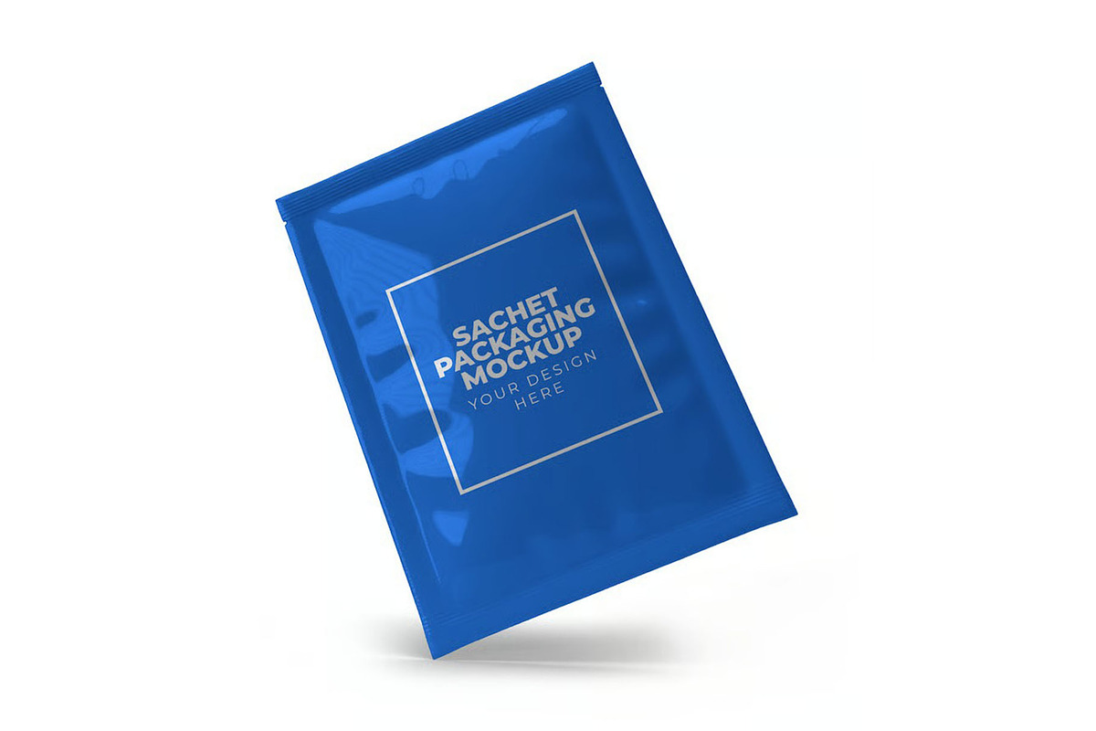 Sachet Packaging Mockup Set, a Packaging Mockup by DesignRushMarket (Photo 5 of 11)