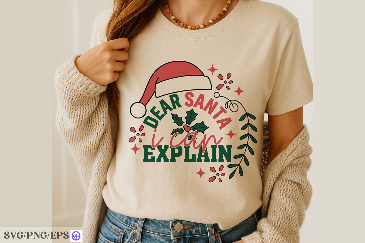 Dear Santa I Can Explain SVG, a Graphic by mh_arif (Photo 3 of 3)