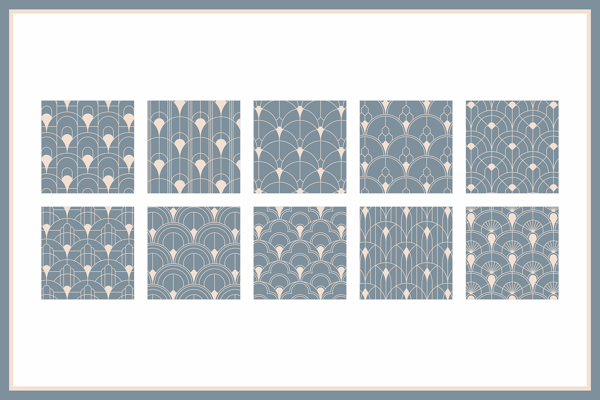 40% OFF | All Fish Scale Art Deco, a Pattern Graphic by Firowerk (Photo 11 of 13)