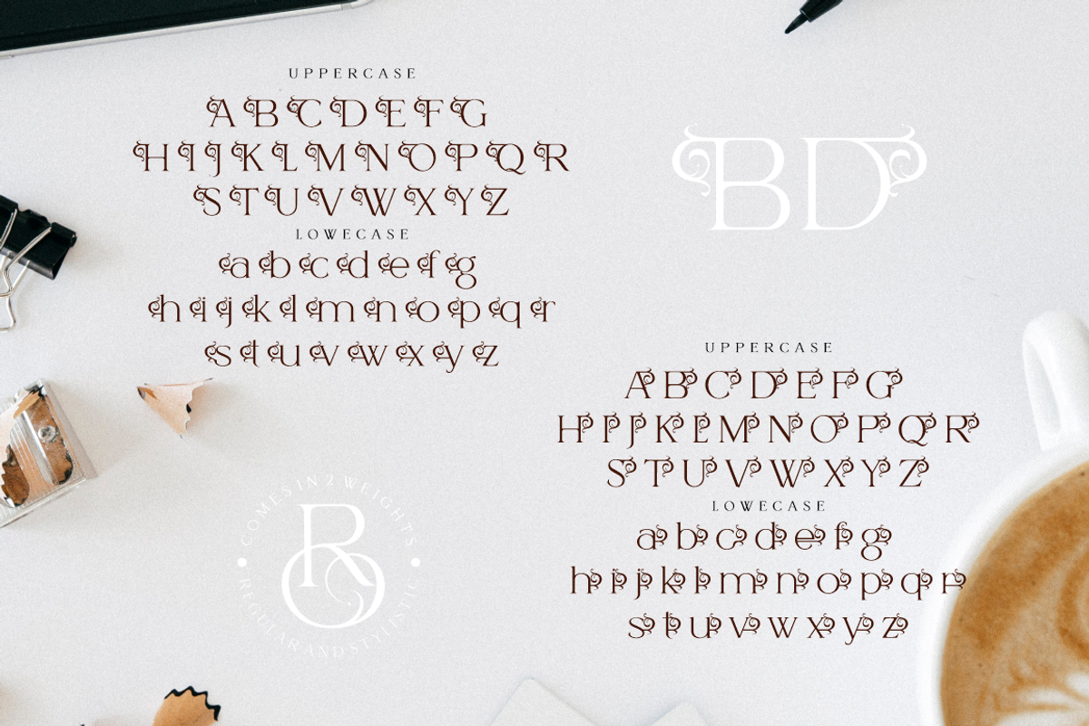 Berold - Artistic Serif Font, a Serif Font by Joko Setiono (Photo 9 of 15)
