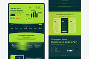Fintech Website UI Kit, an UI Kit Template by DjectStudio (Thumbnail 2 of 3)