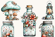 Whimsical Woodland Valentine Clipart, a Seasonal Illustration by Design Scotch (Thumbnail 5 of 8)