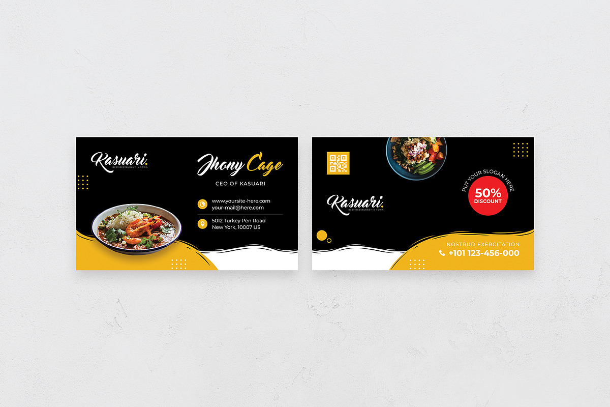 Business Card - Kasuari 1, a Business Card Template by Themes Awesome (Photo 3 of 4)