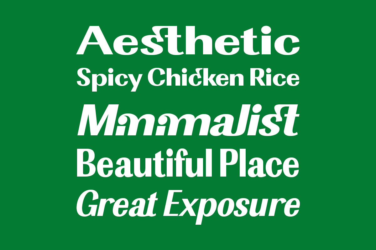 Ashetta, a Sans Serif Font by Romiecreative (Photo 5 of 12)