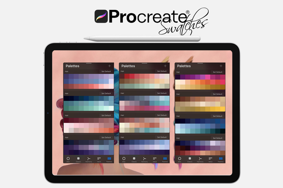 Portrait Assets for Procreate, a Brush Add-On by FaeryDesign (Photo 16 of 28)