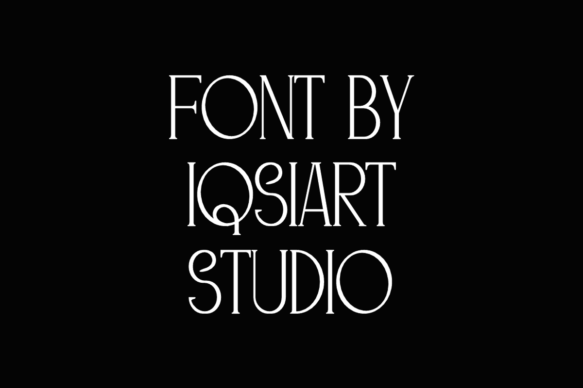 Gromook - Elegant Modern Font, a Serif Font by Iqsiart Studio (Photo 4 of 8)