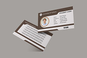 Student Card Template Vol 09, a Card Template by takuloerizal (Thumbnail 3 of 3)