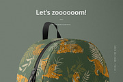 Polyester Backpack Mockup Set, a Merchandise Mockup by creatsy5 (Thumbnail 5 of 7)