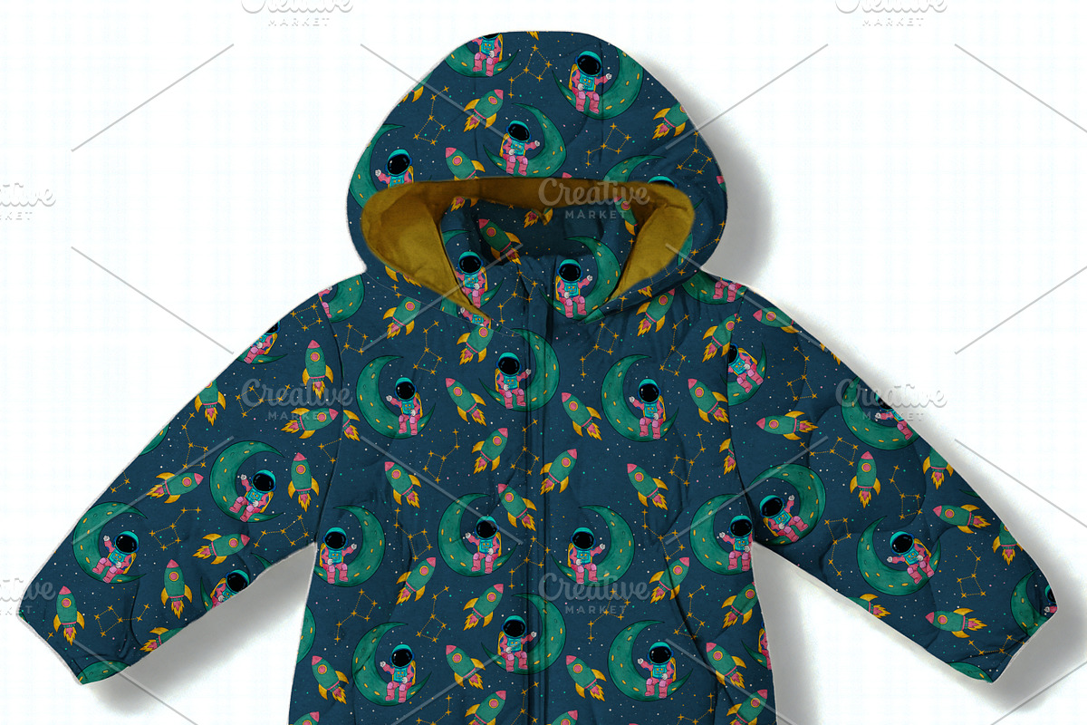Baby Hooded Jumpsuit Mockup, a Hoody Mockup by Nora Gad (Photo 15 of 19)