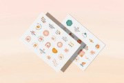 Retro Modern Hippy Logo Kit, a Branding & Logo Template by Forth and Wild (Thumbnail 13 of 16)