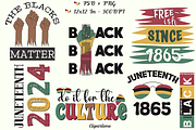 Black History Month PNG Sublimation, a Decorative Illustration by ClipArtTime (Thumbnail 5 of 10)