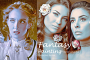 Fantasy Painting Photoshop Action
