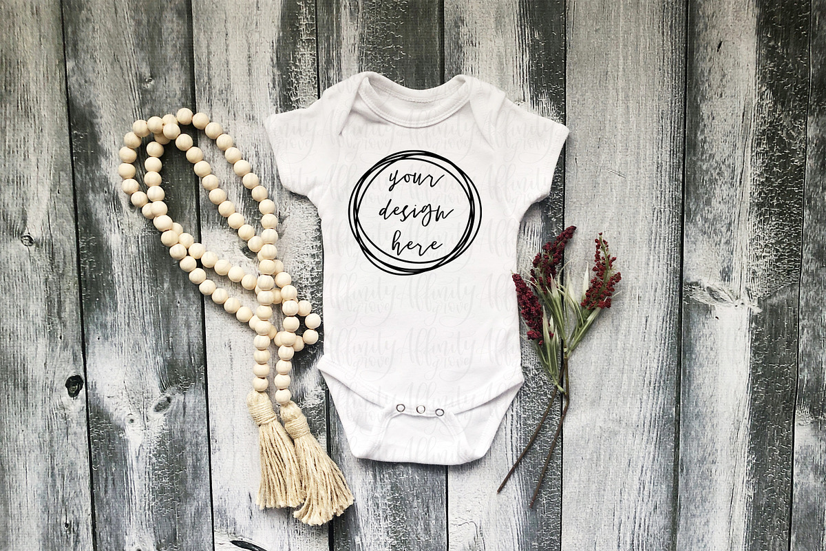 Baby Clothing Farmhouse Mockup, a Household Mockup by Affinity Grove