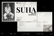 Suha | Brand Proposal Template, a Presentation Template by Pradaxa (Thumbnail 1 of 6)