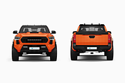 Pickup Truck Mockup 14, a Product Mockup by Mockupix (Thumbnail 9 of 12)