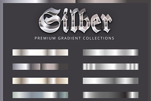 Vector Editable Silver Gradient, an Action Add-On by Photoshop Action