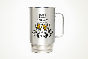 Aluminum Mug - Mockup