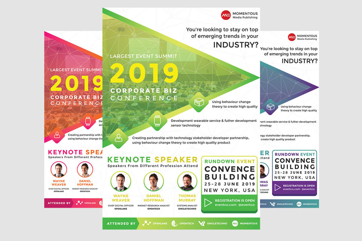 Corporate Business Event Flyer, a Flyer Template by Affantjie Photowork (Photo 1 of 4)
