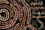 Insect drawings & earthworm brush, an Illustration by Shirakawa Maya (Thumbnail 3 of 3)