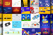 Cricket 2021 Bundle Vol-3, a Sport Illustration by Allies Interactive (Thumbnail 4 of 4)