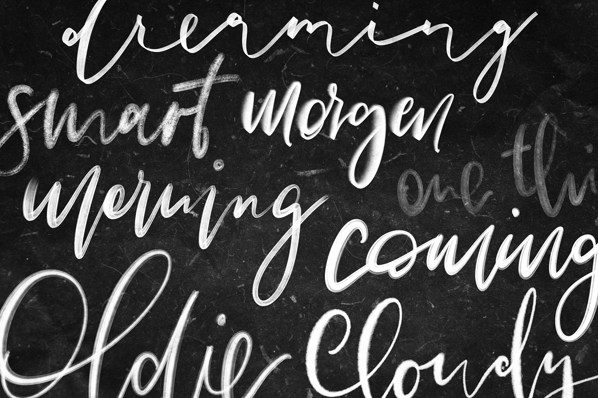 Procreate Lettering & Paint Brushes, a Brush Add-On by friday supply (Photo 3 of 6)