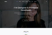 Selfme -Responsive Personal Template, a Bootstrap Template by Pichforest Studio (Thumbnail 1 of 7)