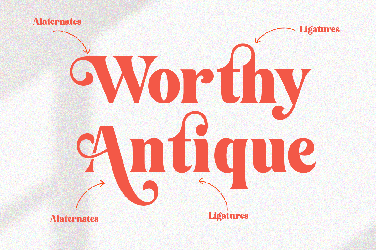 Caribel - Retro Bold Serif Font, a Serif Font by Font Liner (Photo 2 of 10)
