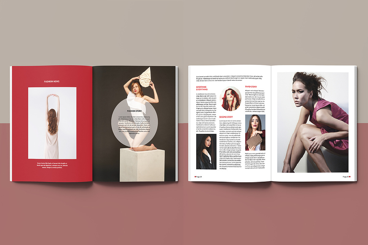 Magazine Template, a Magazine Template by retrographix (Photo 3 of 5)