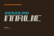 Genie - Op art font, a Font by SelfBuild Type (Thumbnail 3 of 19)
