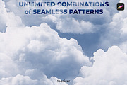 Seamless Cloud Brushes for Procreate, a Brush Add-On by Toonizer (Thumbnail 3 of 4)