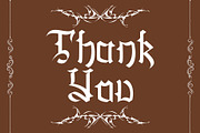 Olden Stones, a Blackletter Font by Letterafa Studio (Thumbnail 7 of 7)