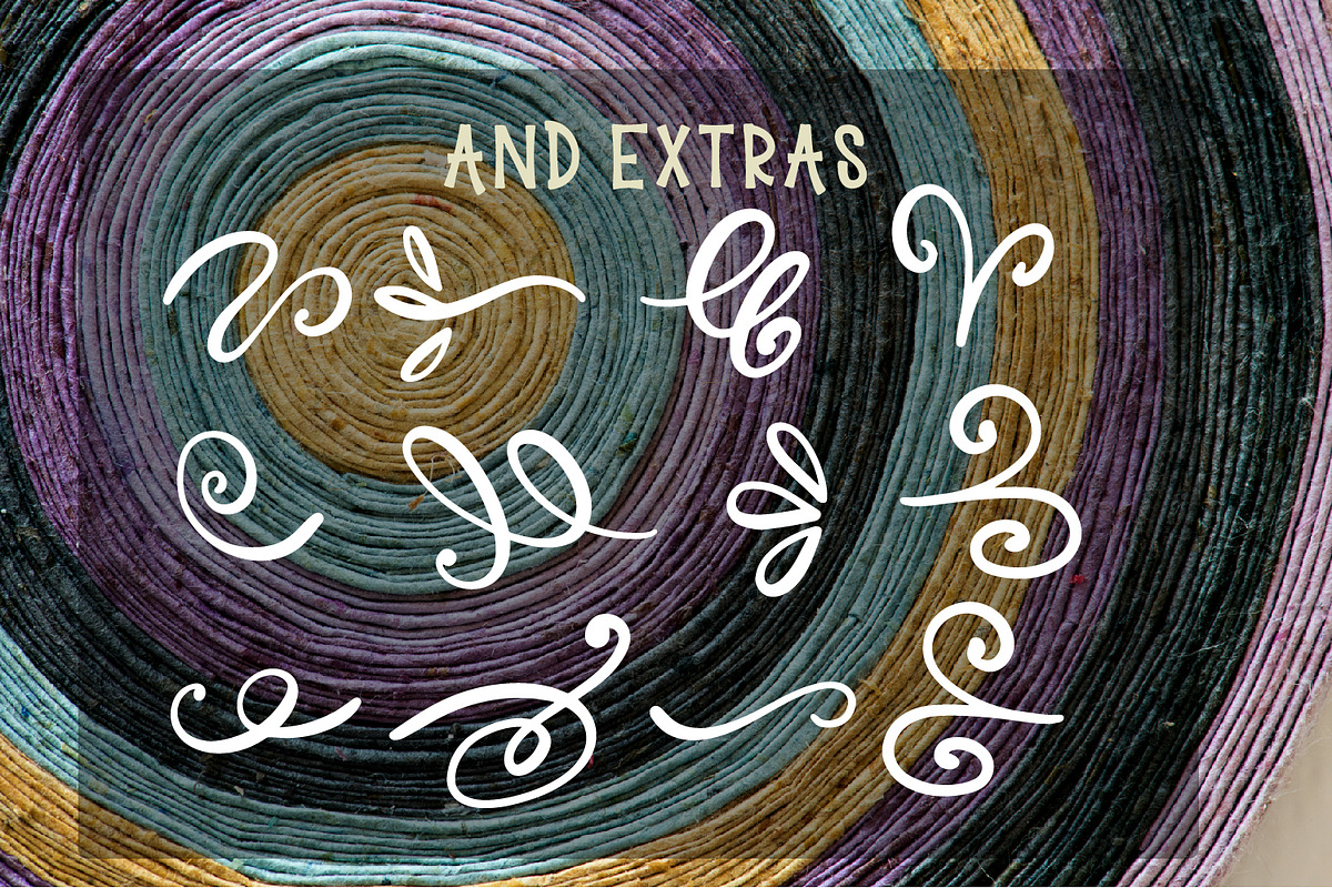 Wakell - Font Duo With Ornaments preview 5