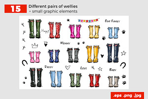 Family Wellie-Boots Collection