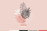 Tropical Leaves & Patterns, an Illustration by amber&ink (Thumbnail 4 of 9)