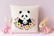 Mother's Day Panda Sublimation Png, an Illustration by RobertsArt (Thumbnail 6 of 7)