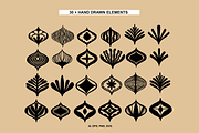 Quirky Ogee Motifs and Patterns, a Decorative Illustration by Sweet Fig (Thumbnail 2 of 12)